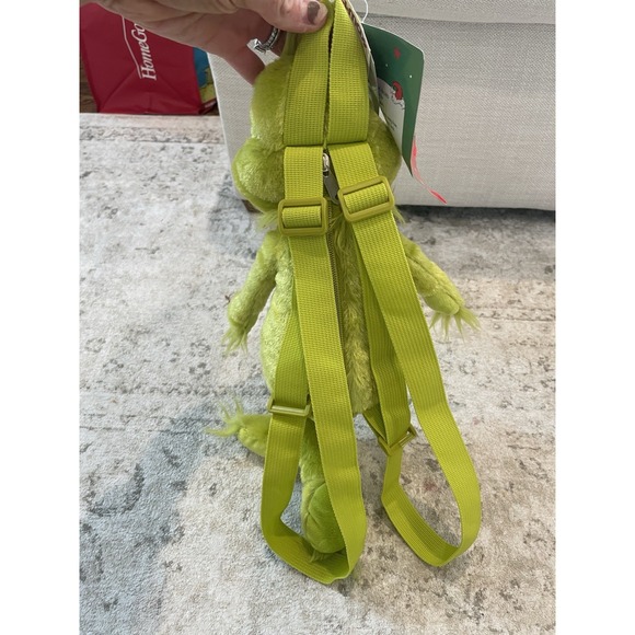 Dr. Suess The Grinch Plush Mini Backpack NWT - Picture 3 of 4